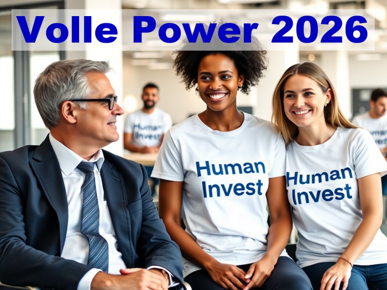 Human Invest bedeutet volle Power